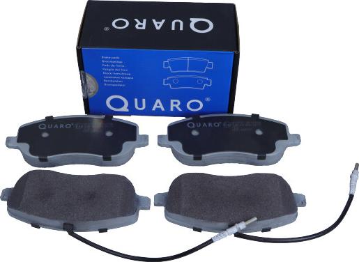 QUARO QP7971 - Тормозные колодки, дисковые, комплект autosila-amz.com