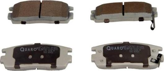 QUARO QP7567 - Тормозные колодки, дисковые, комплект autosila-amz.com