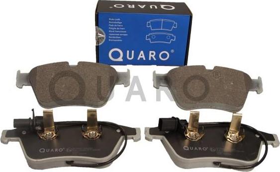 QUARO QP7588 - Комплект тормозных колодок, дисковый тормоз autosila-amz.com