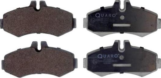 QUARO QP7037 - Тормозные колодки, дисковые, комплект autosila-amz.com