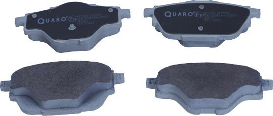 QUARO QP7024 - Тормозные колодки, дисковые, комплект autosila-amz.com