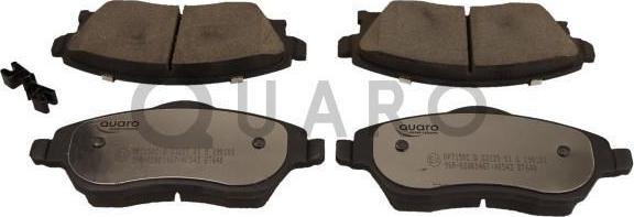 QUARO QP7150C - Тормозные колодки, дисковые, комплект autosila-amz.com