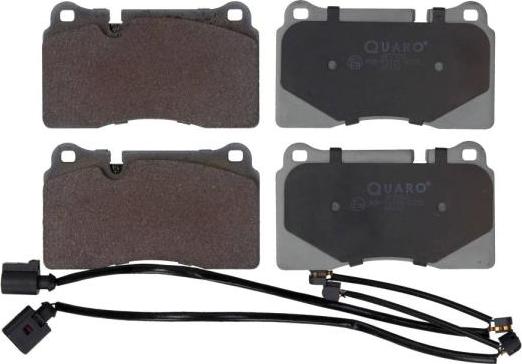 QUARO QP7780 - Тормозные колодки, дисковые, комплект autosila-amz.com