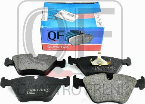 Quattro Freni QF54000185 - Тормозные колодки, дисковые, комплект autosila-amz.com