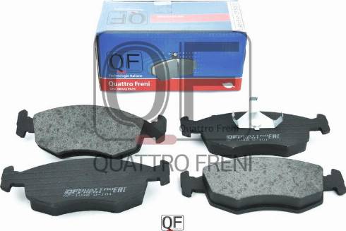 Quattro Freni QF54800 - Тормозные колодки, дисковые, комплект autosila-amz.com