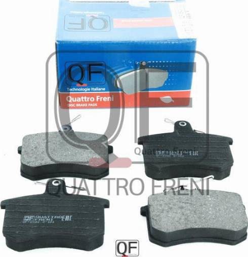 Quattro Freni QF54200 - Тормозные колодки, дисковые, комплект autosila-amz.com