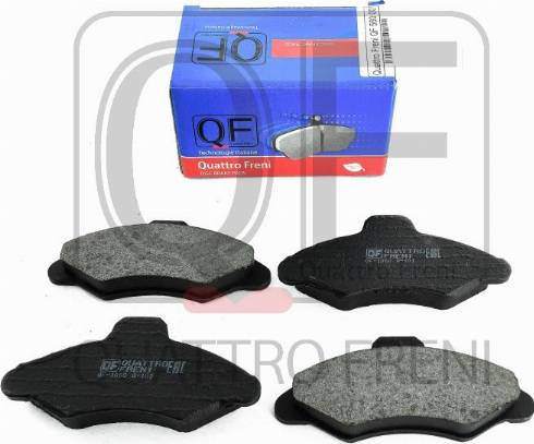 Quattro Freni QF56000 - Тормозные колодки, дисковые, комплект autosila-amz.com