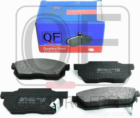 Quattro Freni QF50402 - Тормозные колодки, дисковые, комплект autosila-amz.com