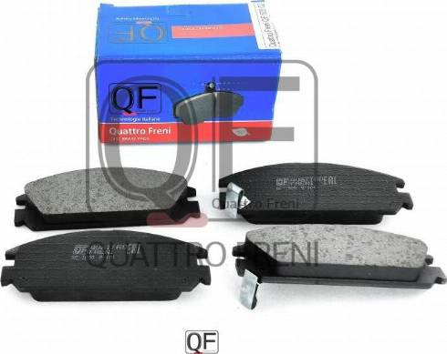 Quattro Freni QF50502 - Тормозные колодки, дисковые, комплект autosila-amz.com