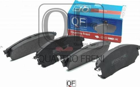 Quattro Freni QF500402 - Тормозные колодки, дисковые, комплект autosila-amz.com