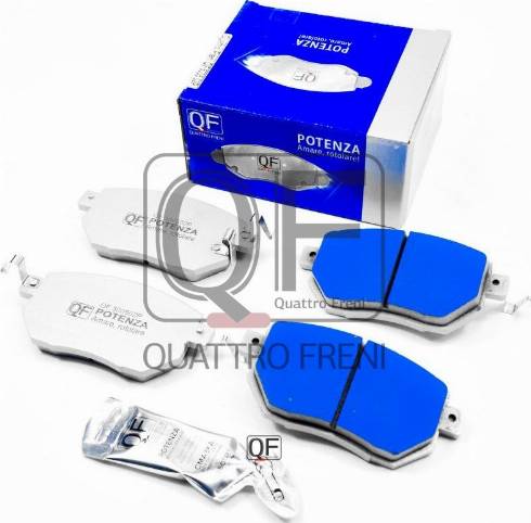 Quattro Freni QF500502P - Тормозные колодки, дисковые, комплект autosila-amz.com