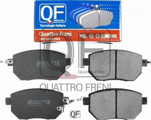 Quattro Freni QF500502 - Тормозные колодки, дисковые, комплект autosila-amz.com