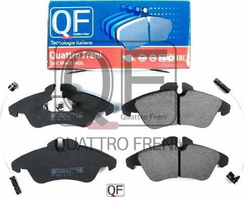 Quattro Freni QF500121 - Тормозные колодки, дисковые, комплект autosila-amz.com