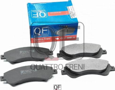Quattro Freni QF500800 - Тормозные колодки, дисковые, комплект autosila-amz.com