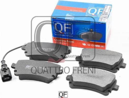 Quattro Freni QF500720 - Тормозные колодки, дисковые, комплект autosila-amz.com