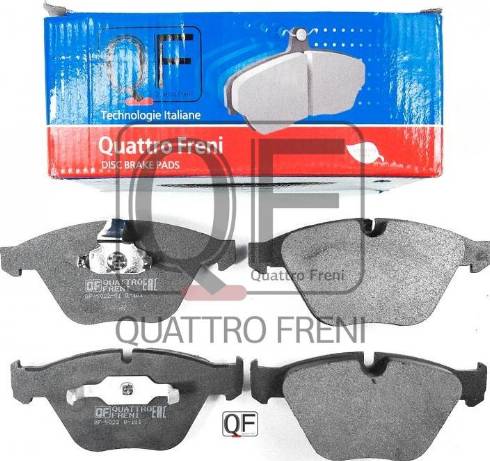 Quattro Freni QF502200 - Тормозные колодки, дисковые, комплект autosila-amz.com