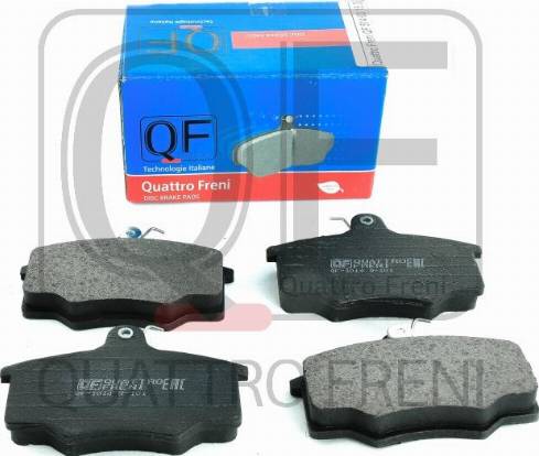 Quattro Freni QF51400153 - Тормозные колодки, дисковые, комплект autosila-amz.com