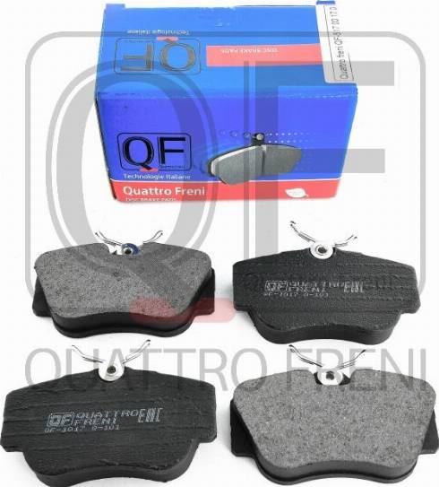 Quattro Freni QF51700170 - Тормозные колодки, дисковые, комплект autosila-amz.com