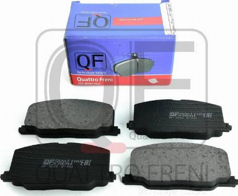 Quattro Freni QF58600 - Тормозные колодки, дисковые, комплект autosila-amz.com
