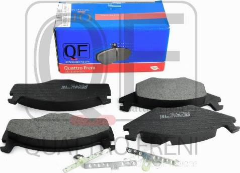 Quattro Freni QF53000195 - Тормозные колодки, дисковые, комплект autosila-amz.com