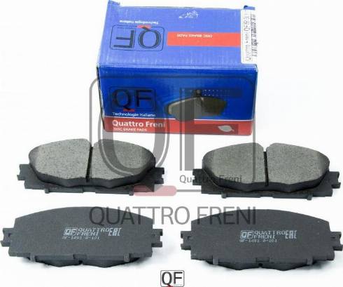 Quattro Freni QF53000150 - Тормозные колодки, дисковые, комплект autosila-amz.com