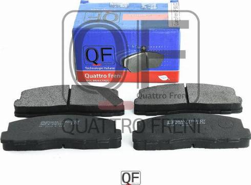 Quattro Freni QF53300 - Тормозные колодки, дисковые, комплект autosila-amz.com