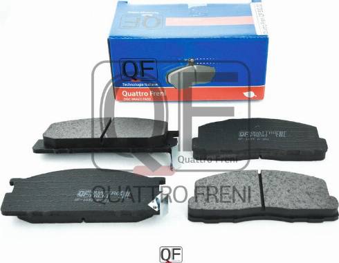 Quattro Freni QF53202 - Тормозные колодки, дисковые, комплект autosila-amz.com
