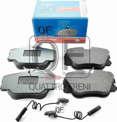 Quattro Freni QF52210 - Тормозные колодки, дисковые, комплект autosila-amz.com
