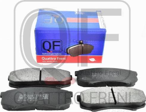 Quattro Freni QF52700 - Тормозные колодки, дисковые, комплект autosila-amz.com