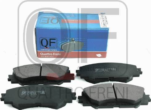 Quattro Freni QF69100 - Тормозные колодки, дисковые, комплект autosila-amz.com