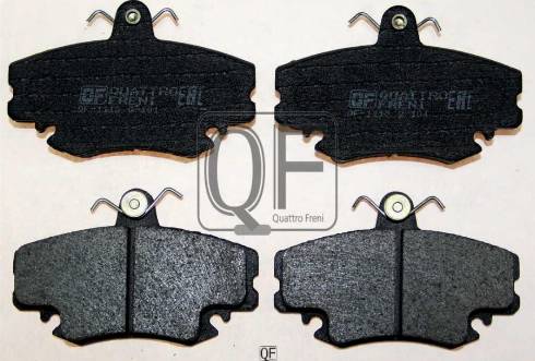 Quattro Freni QF61800 - Тормозные колодки, дисковые, комплект autosila-amz.com