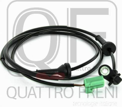 Quattro Freni QF61F00136 - Датчик ABS, частота вращения колеса autosila-amz.com