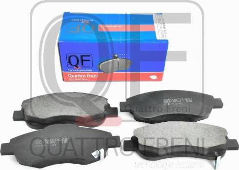 Quattro Freni QF68602 - Тормозные колодки, дисковые, комплект autosila-amz.com