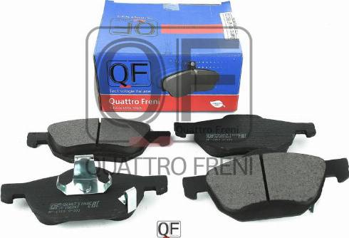 Quattro Freni QF68302 - Тормозные колодки, дисковые, комплект autosila-amz.com