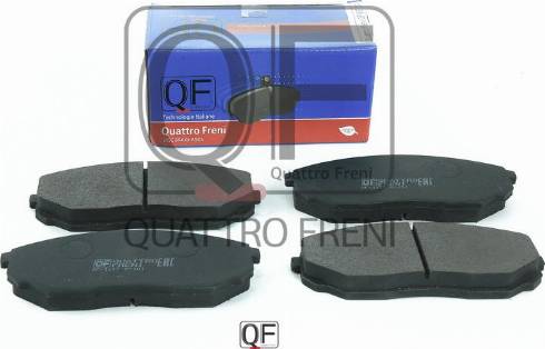 Quattro Freni QF63700 - Тормозные колодки, дисковые, комплект autosila-amz.com