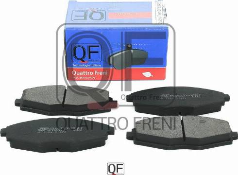 Quattro Freni QF62400 - Тормозные колодки, дисковые, комплект autosila-amz.com