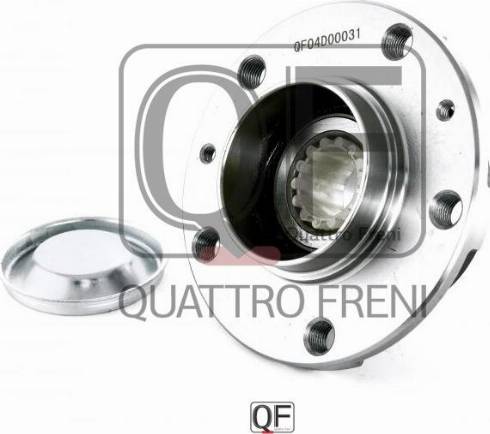 Quattro Freni QF04D00031 - Комплект подшипника ступицы колеса autosila-amz.com