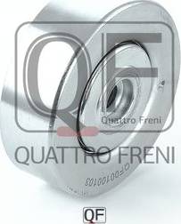 Quattro Freni QF00100103 - Ролик, поликлиновый ремень autosila-amz.com