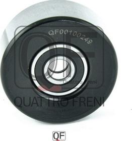 Quattro Freni QF00100249 - Натяжной ролик, зубчатый ремень ГРМ autosila-amz.com