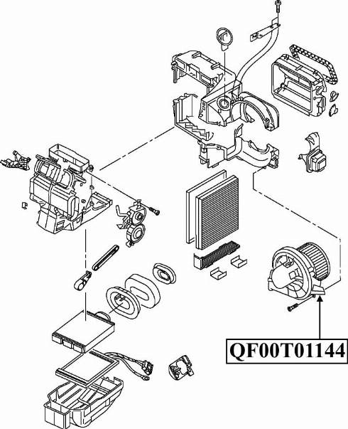 Quattro Freni QF00Q00052 - Вентилятор салона autosila-amz.com