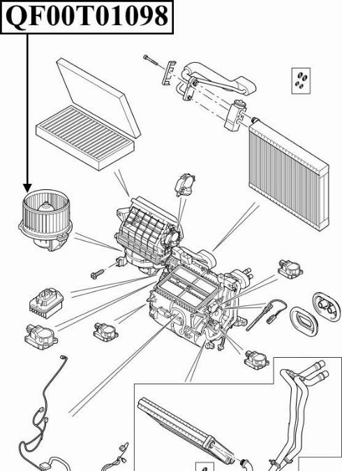 Quattro Freni QF00Q00013 - Вентилятор салона autosila-amz.com