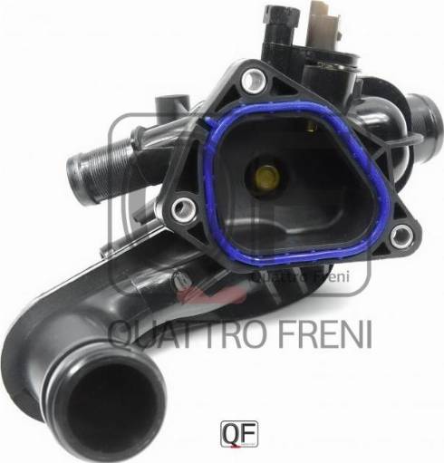 Quattro Freni QF15A00065 - Термостат охлаждающей жидкости / корпус autosila-amz.com