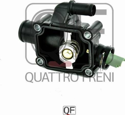 Quattro Freni QF15A00031 - Термостат охлаждающей жидкости / корпус autosila-amz.com