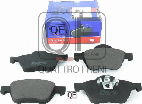 Quattro Freni QF89600 - Тормозные колодки, дисковые, комплект autosila-amz.com