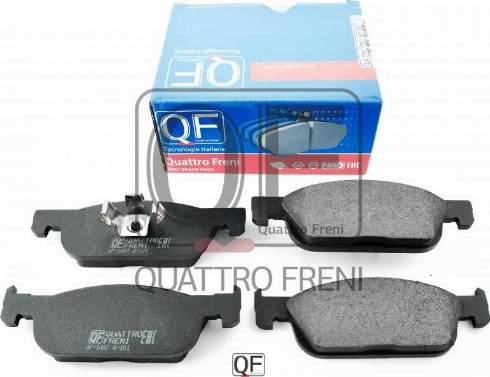 Quattro Freni QF89700 - Тормозные колодки, дисковые, комплект autosila-amz.com