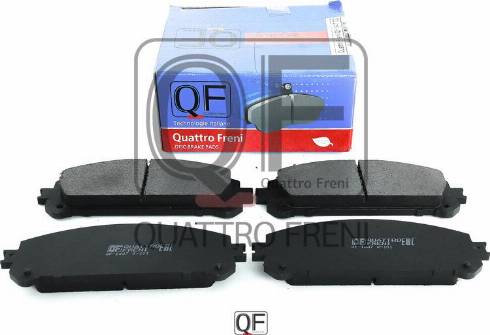 Quattro Freni QF84700 - Тормозные колодки, дисковые, комплект autosila-amz.com
