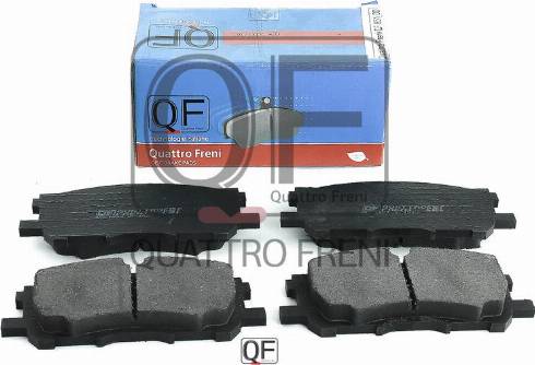 Quattro Freni QF85100 - Тормозные колодки, дисковые, комплект autosila-amz.com