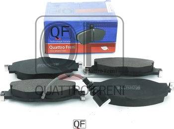 Quattro Freni QF85816 - колодки дисковые п.! с антискр. пл.\ Audi A3, VW Golf VII 1.2TSI-1.8TFSI/2.0TDI 12> autosila-amz.com
