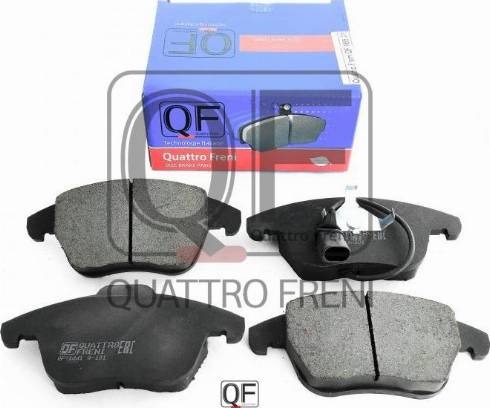 Quattro Freni QF86522 - Тормозные колодки, дисковые, комплект autosila-amz.com