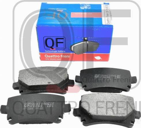 Quattro Freni QF80600 - Тормозные колодки, дисковые, комплект autosila-amz.com